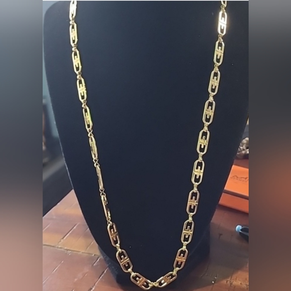 Givenchy Gold Link Necklace